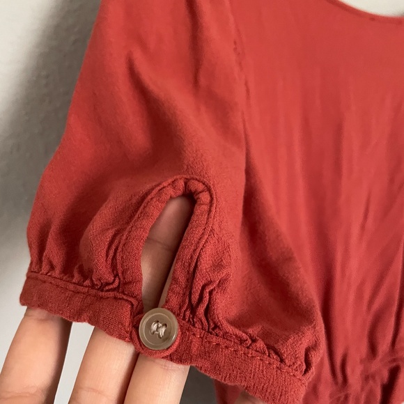 LOTTIE MOSS for PacSun Peasant Crop Top Size XS - Picture 3 of 6